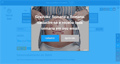 Desktop Screenshot of desenvolvimentodobebe.com.br