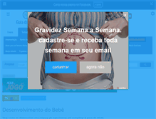 Tablet Screenshot of desenvolvimentodobebe.com.br